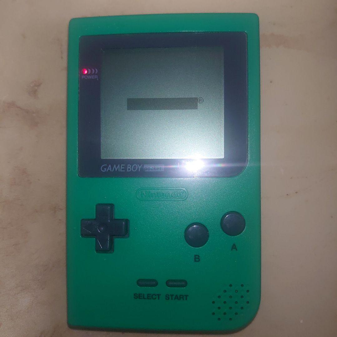 ゲームボーイ ポケット本体 グリーン MGB-001