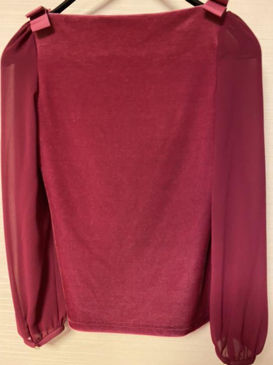 Miss ベロア袖シフォントップス 38号 UyQlr-m56401845451 J 安い超歓迎