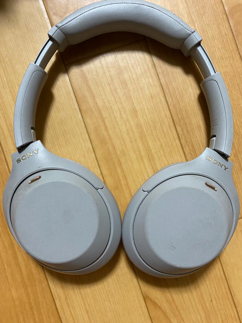 SONY WH-1000XM4 ワイヤレスヘッドホン プラチナシルバー 箱あり