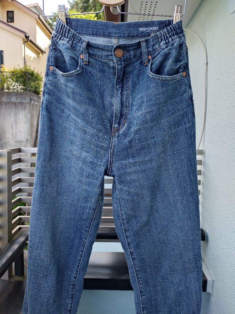 RED CARD ストレートデニム ブルーsize25パンツ