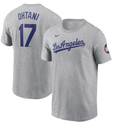 【ラス1】MLB東京シリーズ ドジャース 大谷翔平 Tシャツ XXL グレー