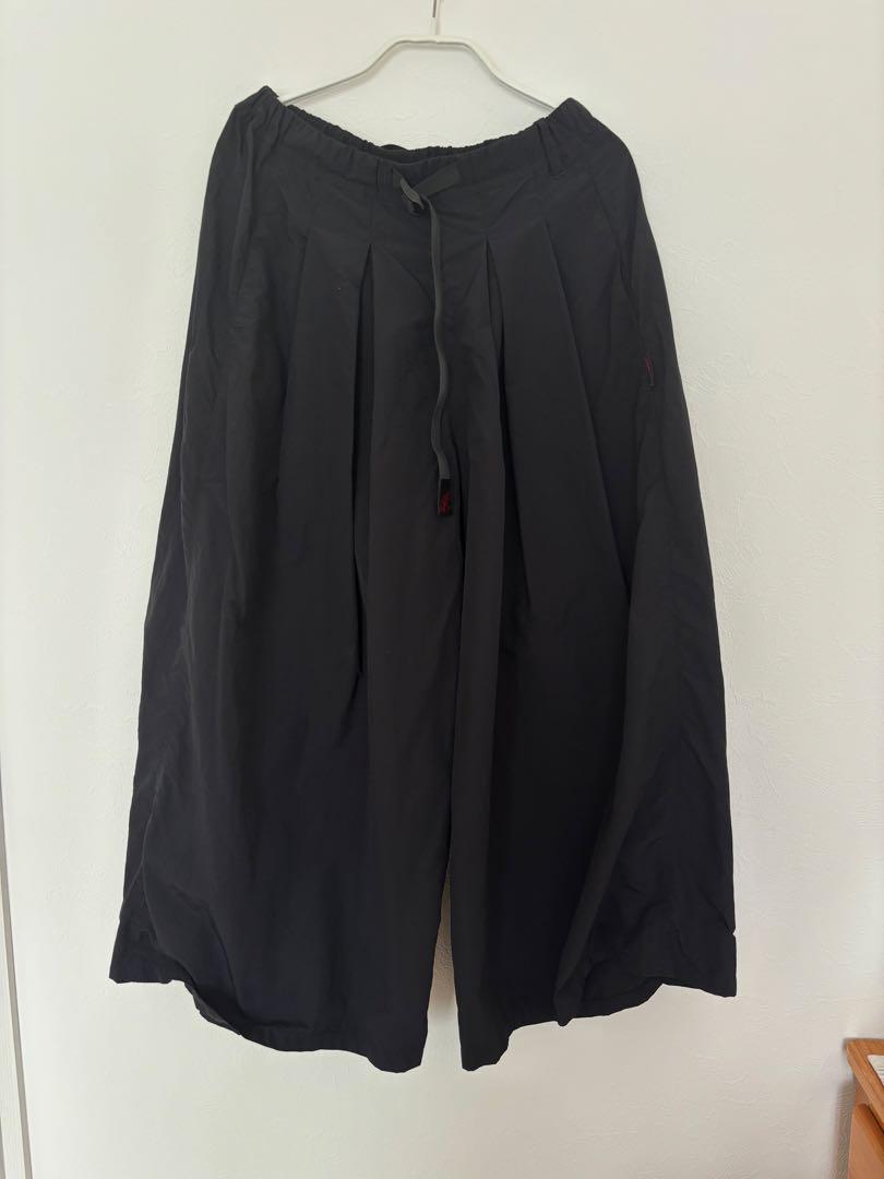GRAMICCI フレアパンツ（ブラック）とグラミチTシャツ　2点セット