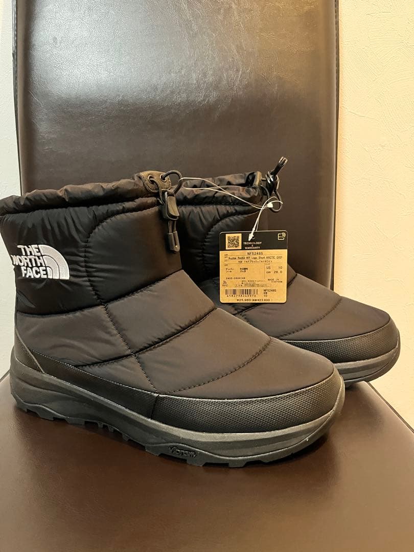 ノースフェイス ヌプシ ブーティ ウォータープルーフ ロゴ ショート 28cm ノースフェイス ヌプシ ブーティ ウォータープルーフ ロゴ ショート 28cm