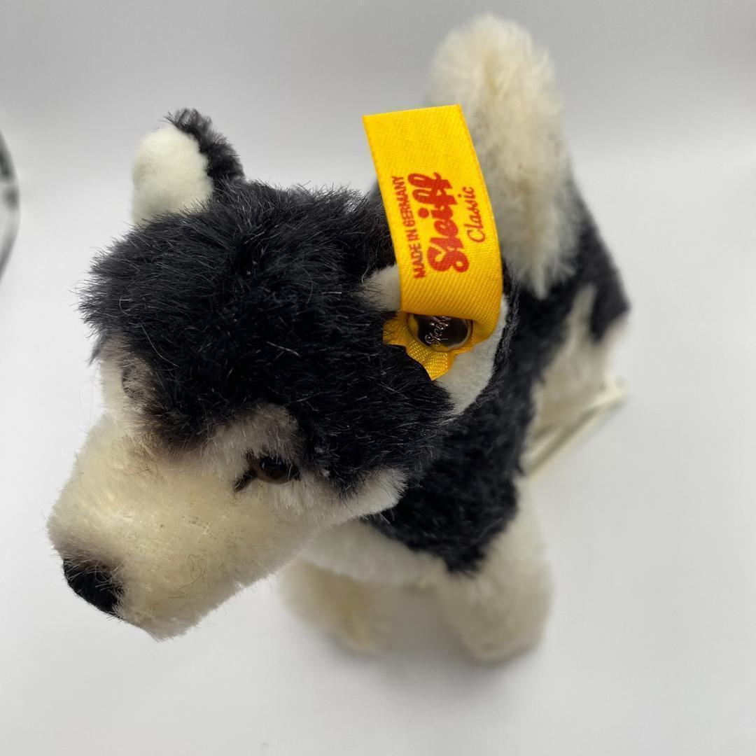 Steiff⭐️ぬいぐるみ⭐️犬⭐️ハスキー⭐️人形⭐️プレゼント⭐️ギフト ③