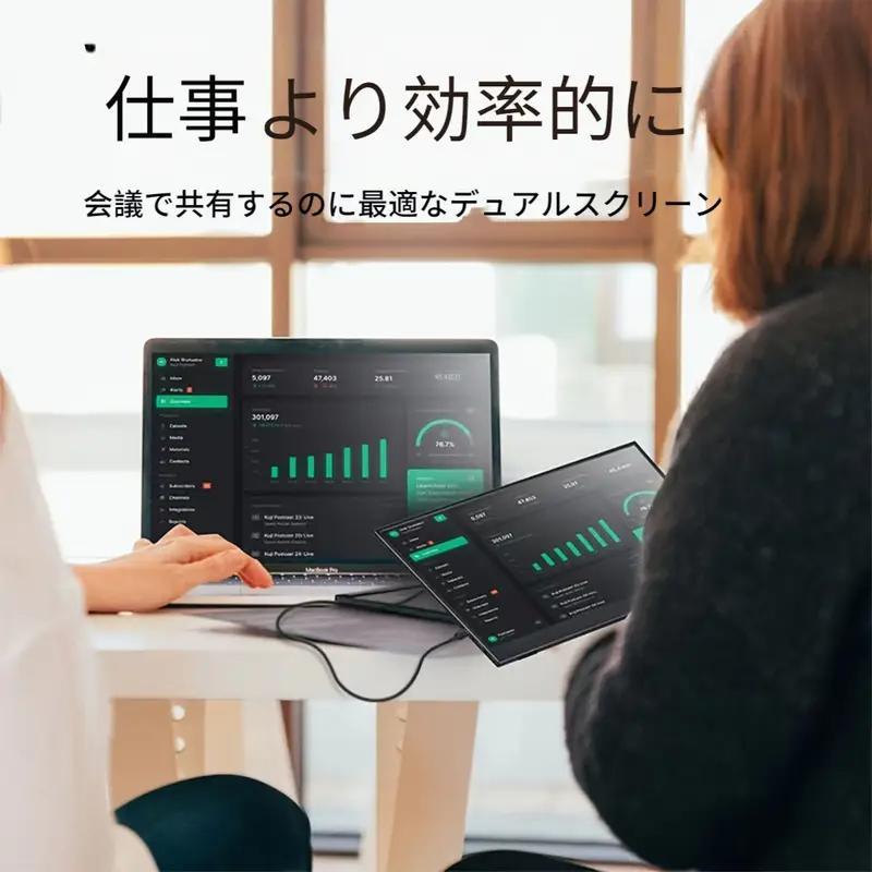 巳*様 【新品未使用】15.6インチ フルHD IPS モバイルモニター 本体