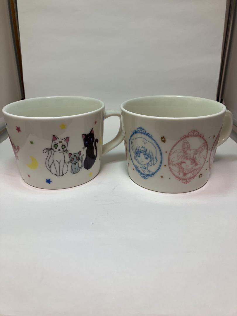 セーラームーン　マグカップ2個セット