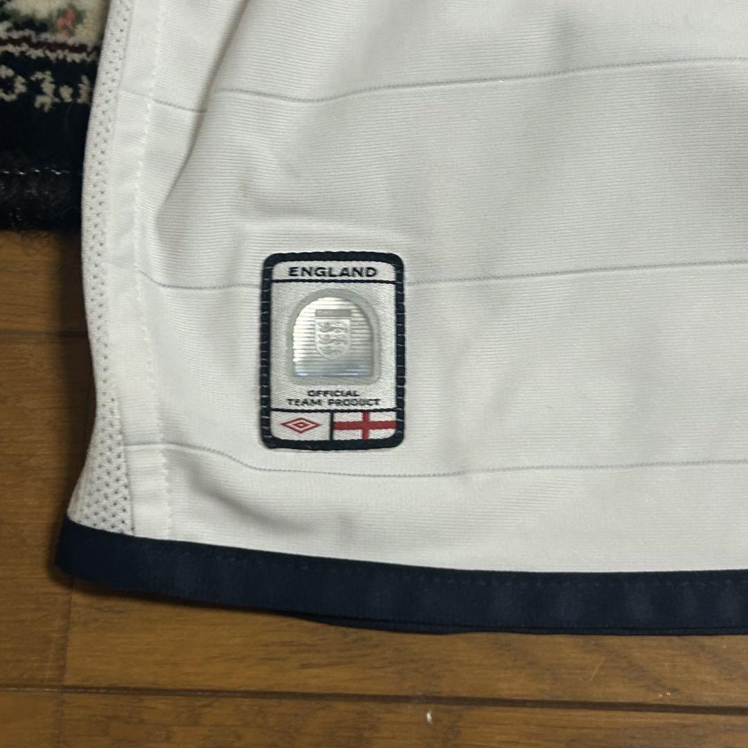 UMBRO ベッカムユニ長袖　正規品　2004イングランド代表　ヴィンテージ