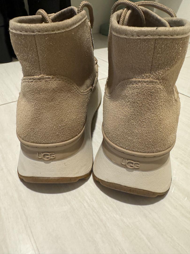 UGG ベージュ スエード ブーツ