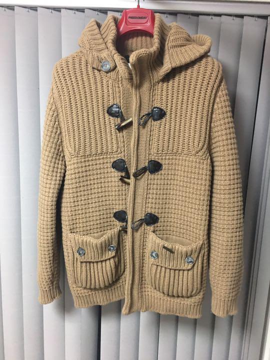 Bark ニットダッフルコート Bark ニットダッフルコート
