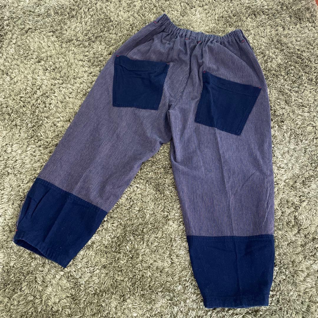 カスリラ カスリラ kasurira ストライプ ワイドパンツM〜L