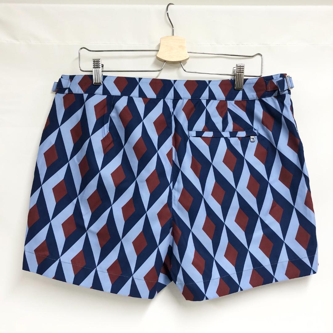 ○★新品未使用　dunhill（ダンヒル）　スイムパンツ　M　ブルー系