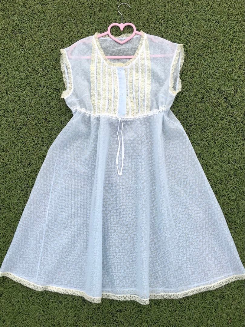 ネグリジェ ブルー