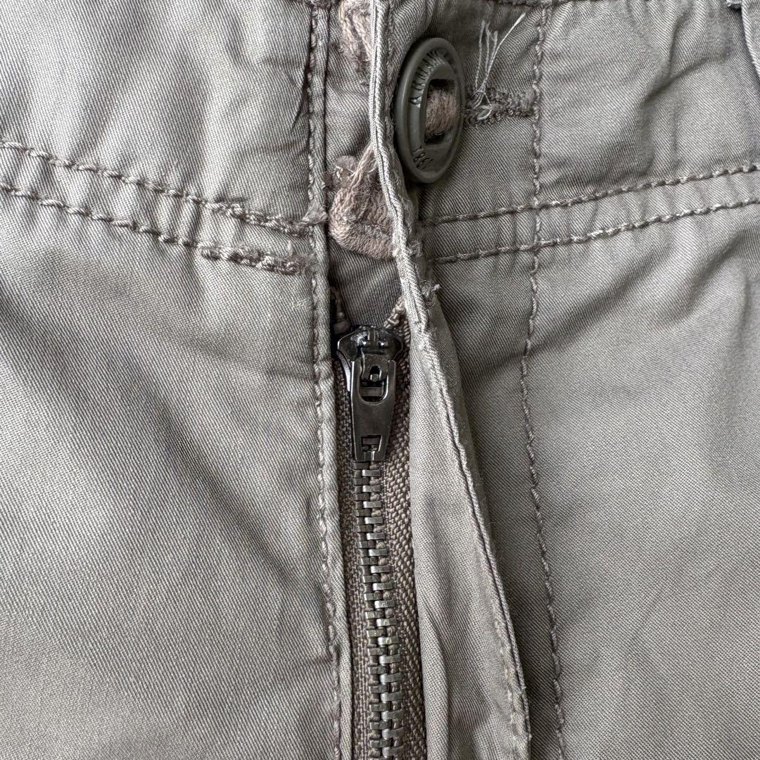 00s ARMANI JEANS ギミック カーゴパンツ パラシュート Y2K