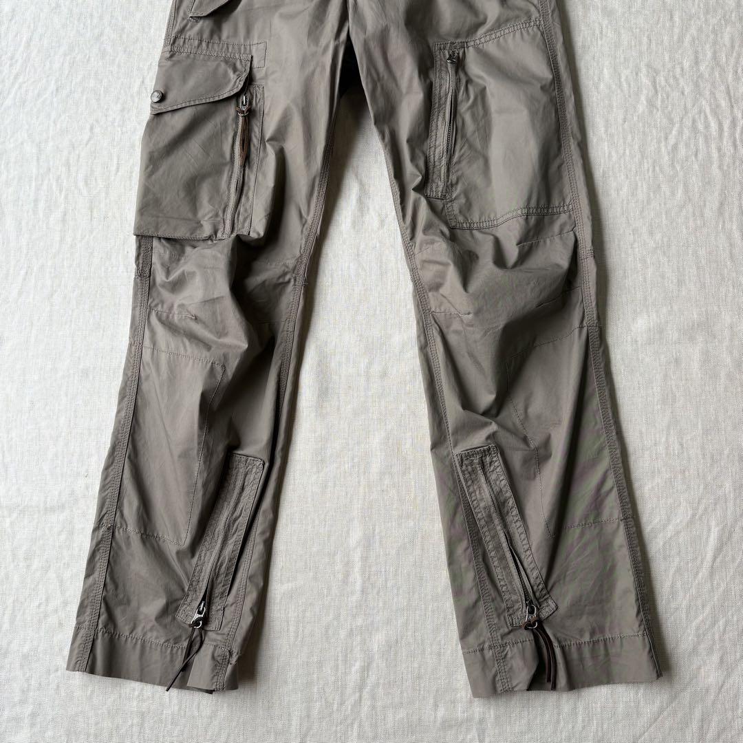 00s ARMANI JEANS ギミック カーゴパンツ パラシュート Y2K