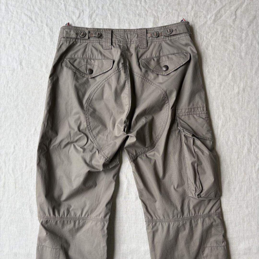 00s ARMANI JEANS ギミック カーゴパンツ パラシュート Y2K