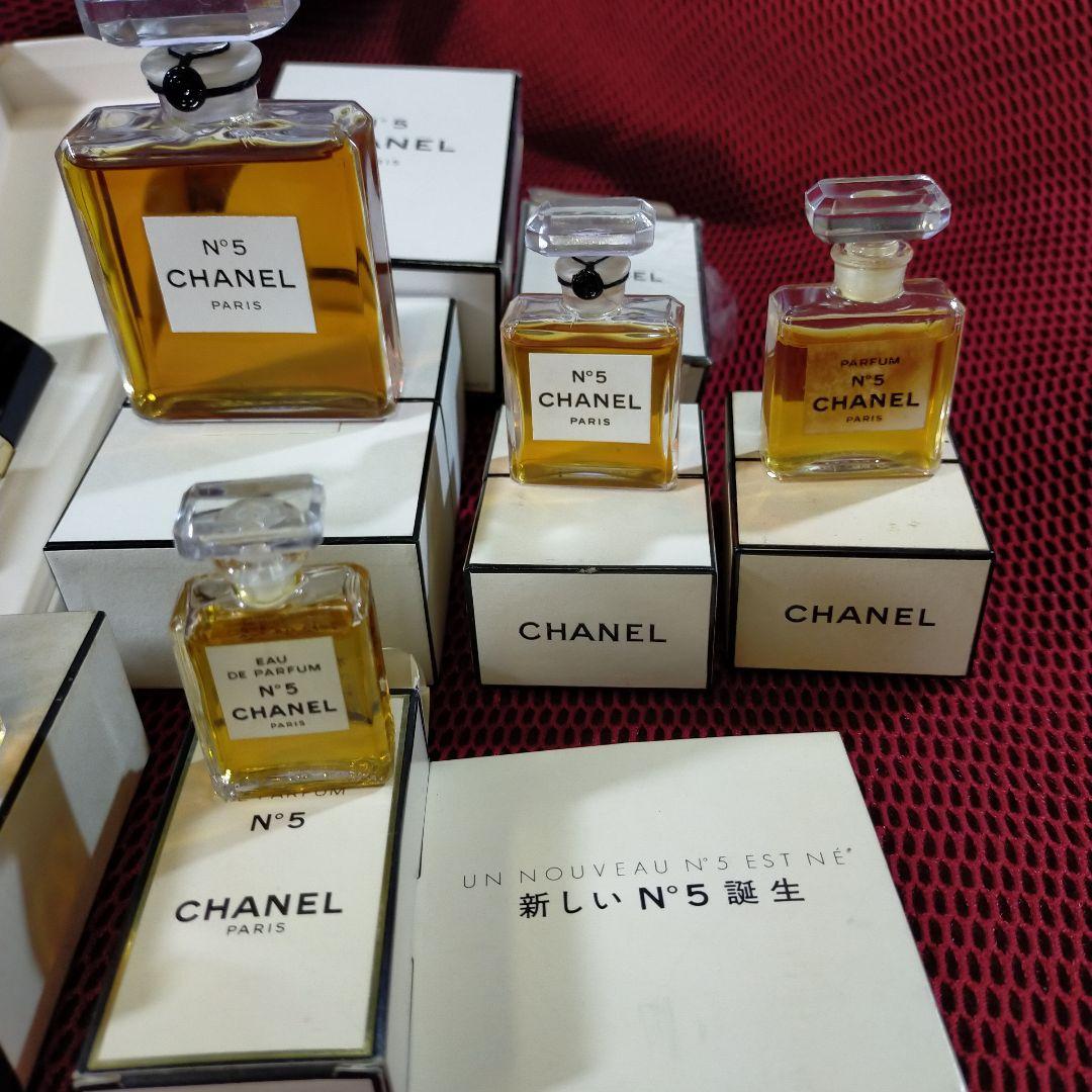 シャネル CHANEL N°5 香水未開封/開封 30ml〜5ml 計7本