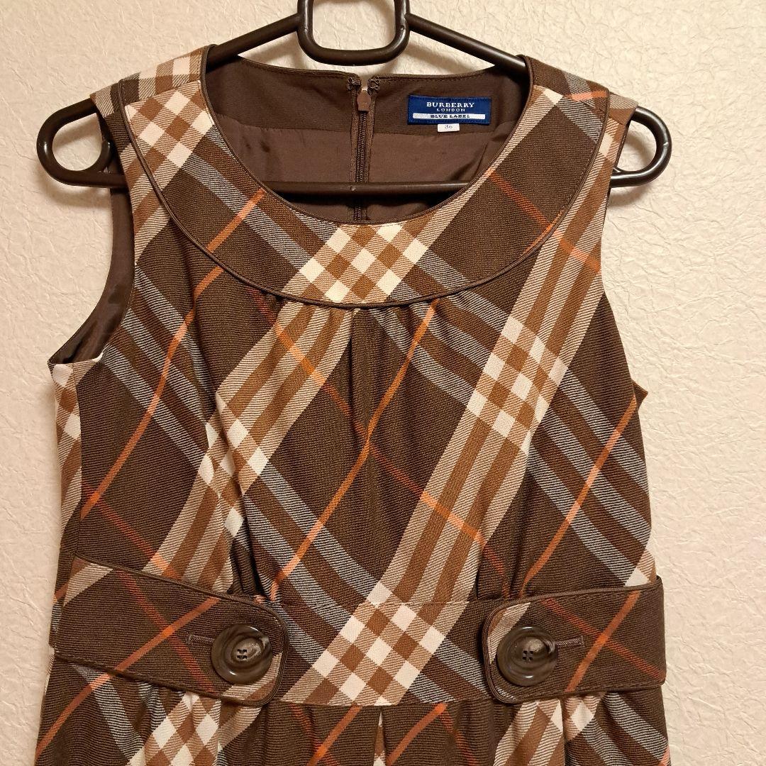 BURBERRY BLUE LABEL ワンピ＆ジャケット セット 茶系