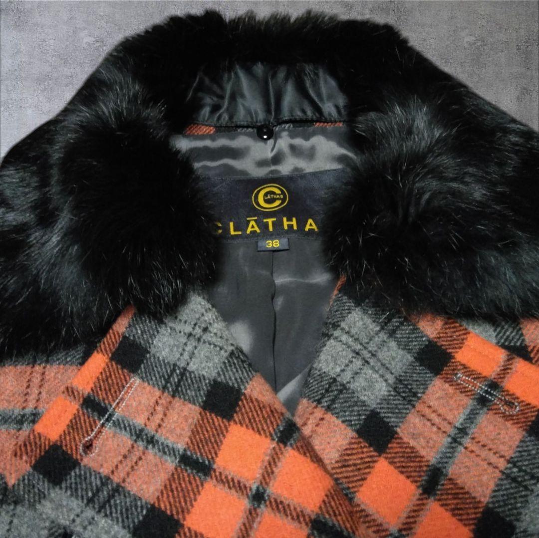 CLĀTHAS クレイサス コート ファー付きコート ショートコート CLĀTHAS クレイサス コート ファー付きコート ショートコート