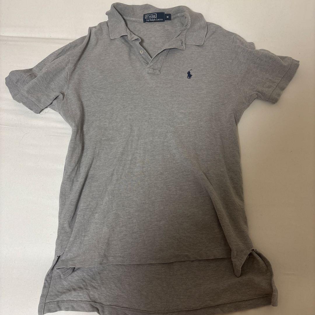 Polo by Ralph Lauren 半袖ポロシャツ M グレー - メルカリ