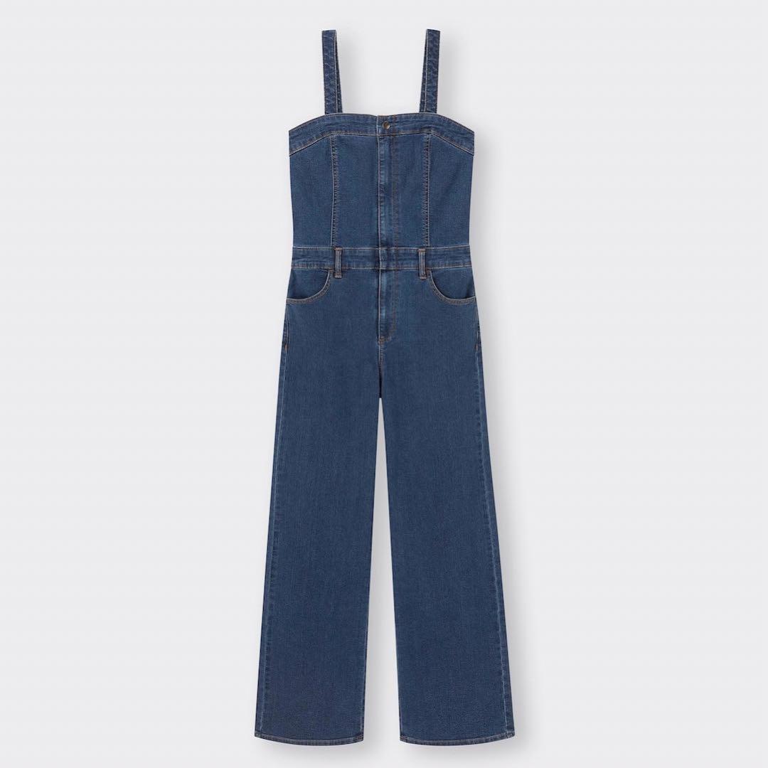 GU】ベアトップサロペットパンツ