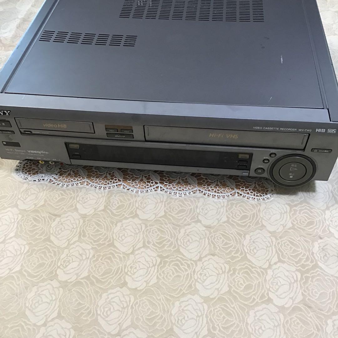SONY WV-TW2 Hi-8 VHSビデオカセットレコーダー　ジャンク部品