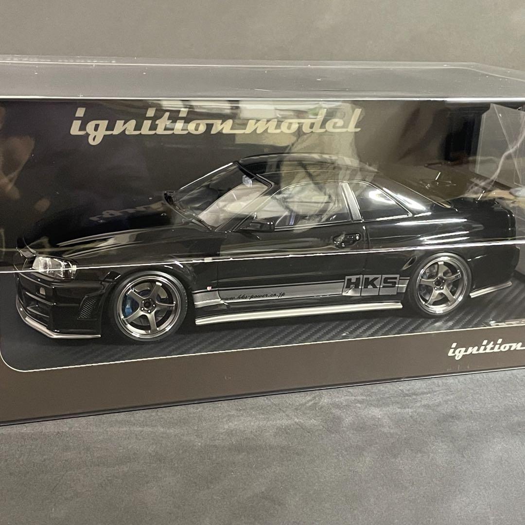1/18 イグニッションモデル 日産スカイライン R34GT-R HKSデモカー