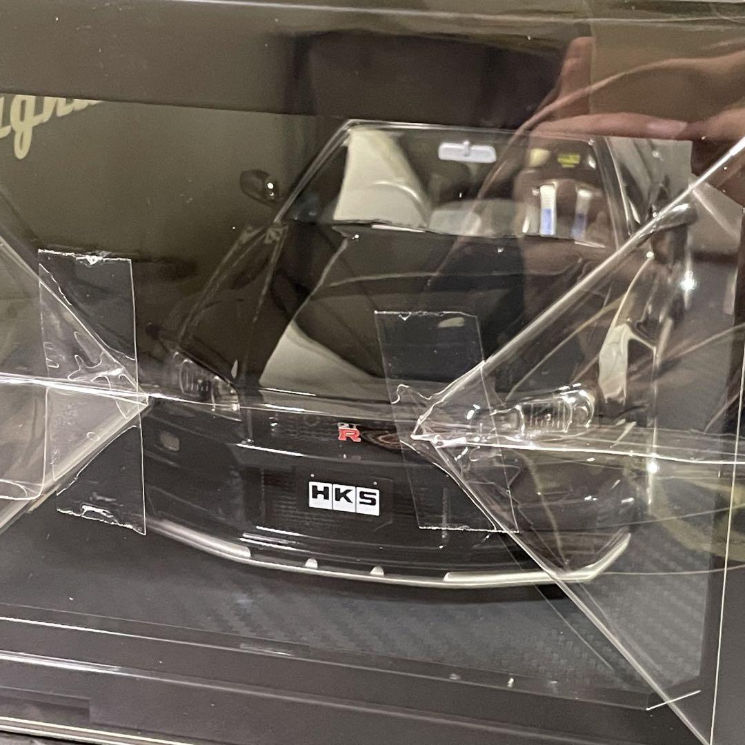 「新商品」に関するプレスリリース 1/18 HKSデモカー R34GT-R 日産スカイライン イグニッションモデル ミニカー