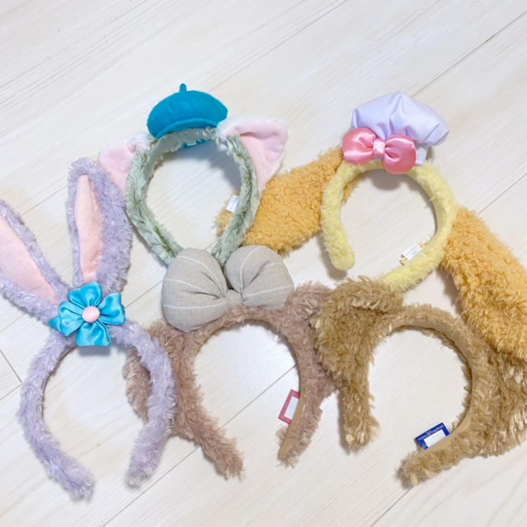 ダッフィーフレンズ カチューシャ 5点セット 品質保証