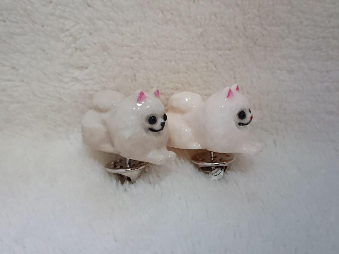 *マスコットピンバッジ*ポメラニアン*イザベラ*すぴまにあ*送料込*