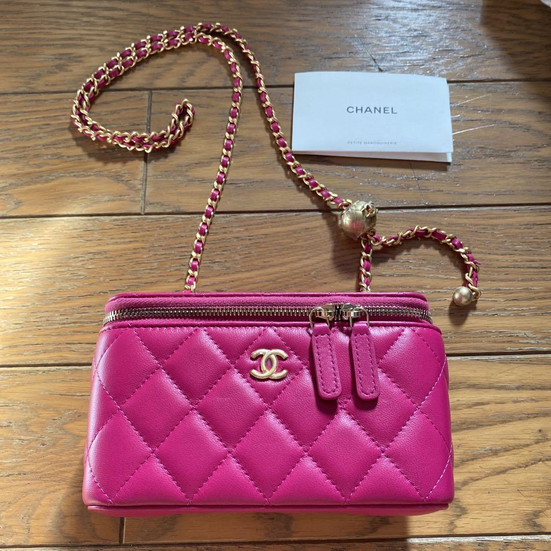 CHANEL シャネル バニティチェーンバッグ