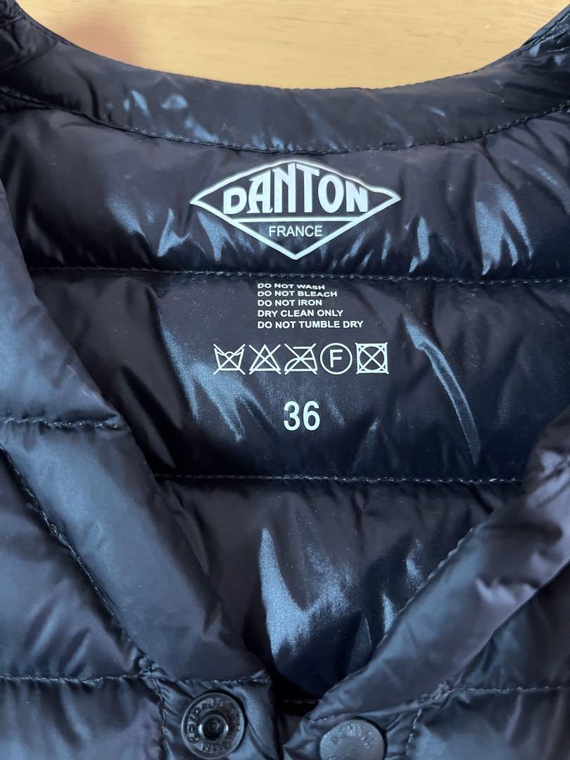 DANTON ベスト 36 ブラック