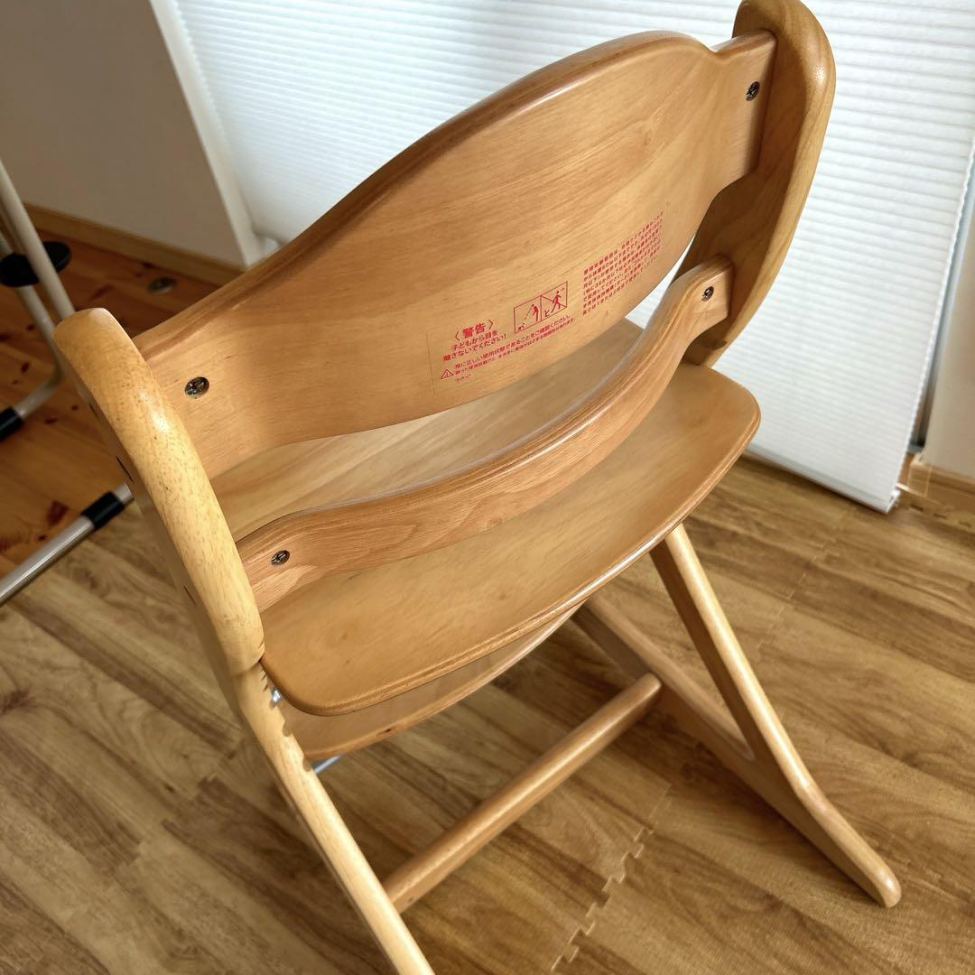 美品⭐︎大和屋ベビーチェア　すくすくチェア スリムプラス ガード付