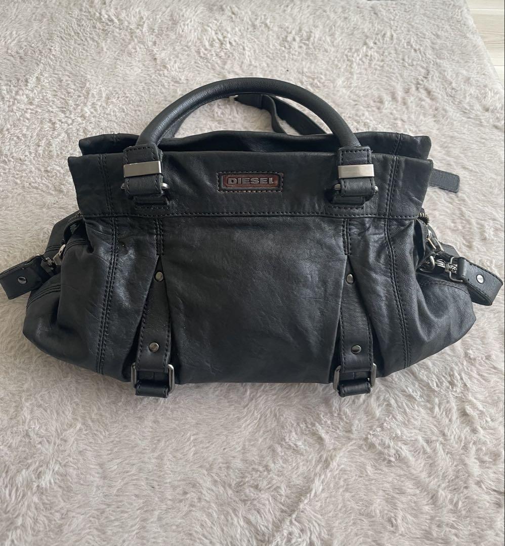 DIESEL ディーゼル　ミニボストン　ハンドバッグ　ショルダーバッグ2way