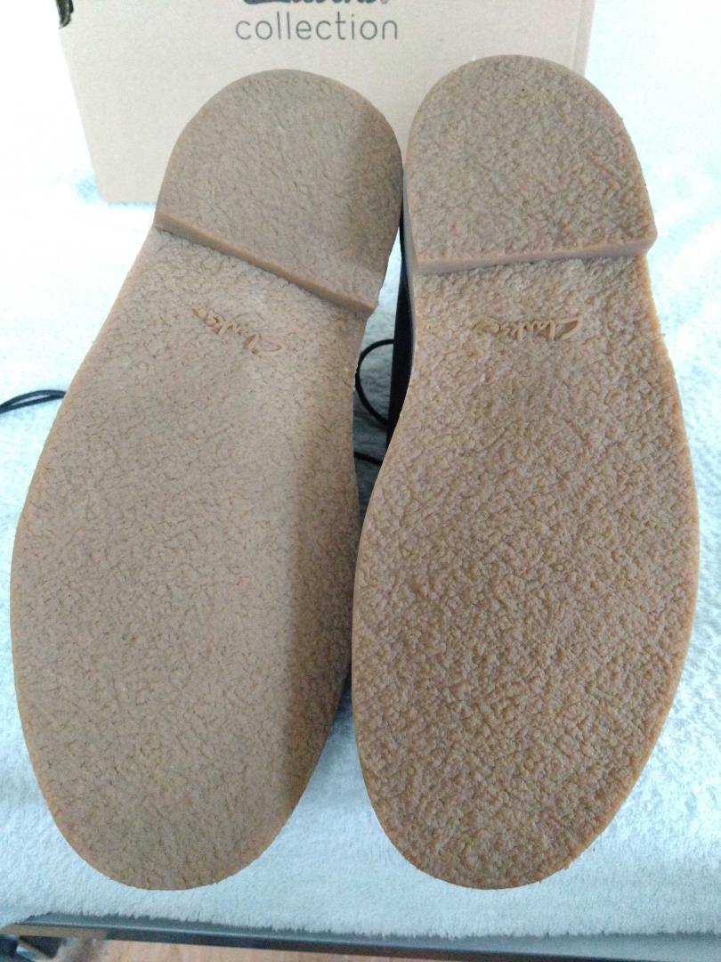 Clarks 黒 チャッカブーツ　ブッシェイカー3 (UK8 1/2)