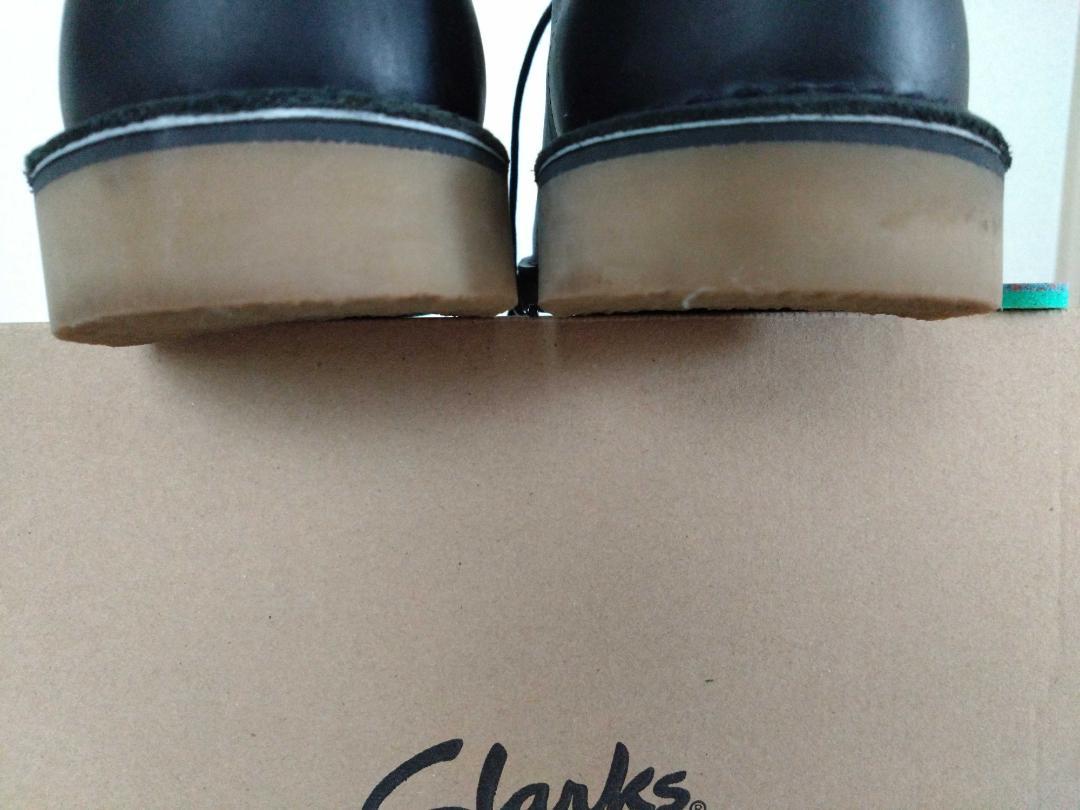 Clarks 黒 チャッカブーツ　ブッシェイカー3 (UK8 1/2)