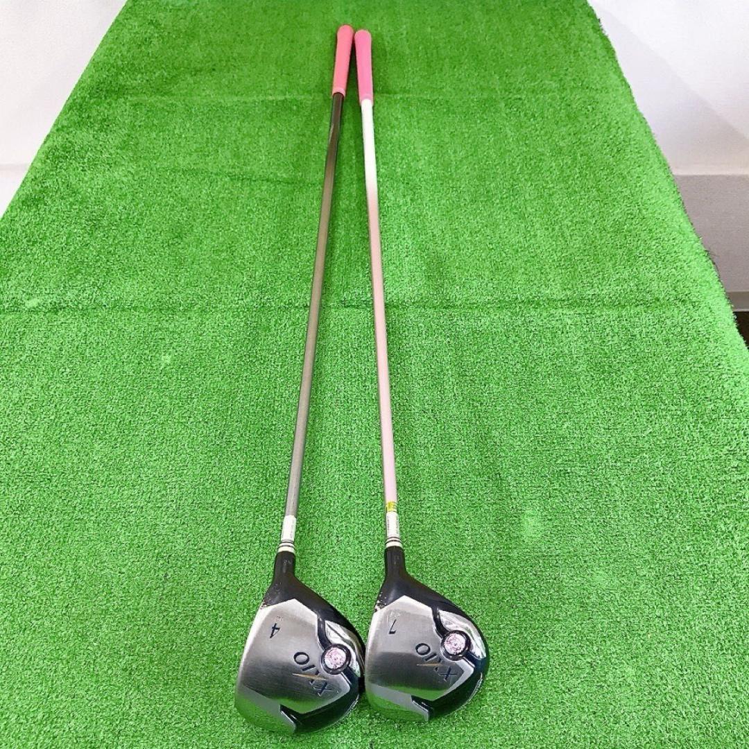 ソ93☆ゼクシオ7 レディースウッド2本セット 4W7W MP700L XXIO