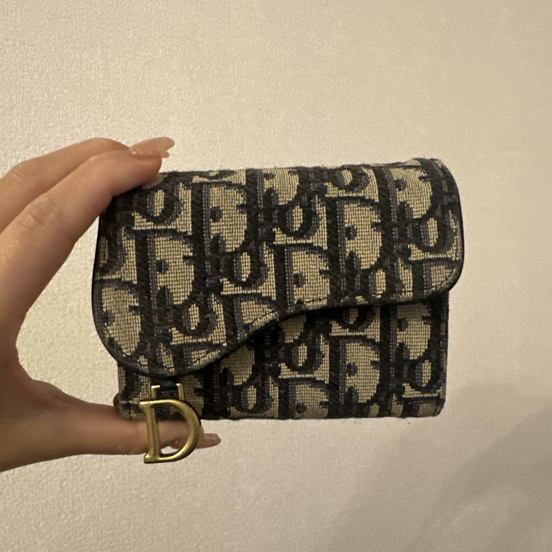 Dior ロータスウォレット　三つ折り財布