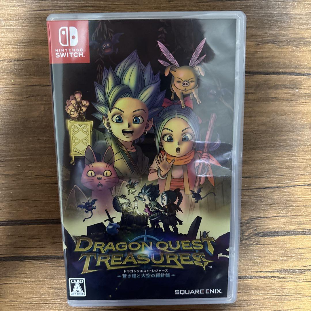 SQUARE ENIX - ドラゴンクエストトレジャーズ　　トーイ ドラゴンクエスト トレジャーズ 蒼き瞳と大空の羅針盤 | SQUARE ENIX