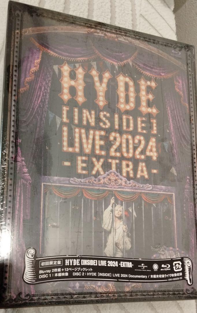 初回HYDE INSIDE LIVE 2024 - EXTRA Blu-ray
