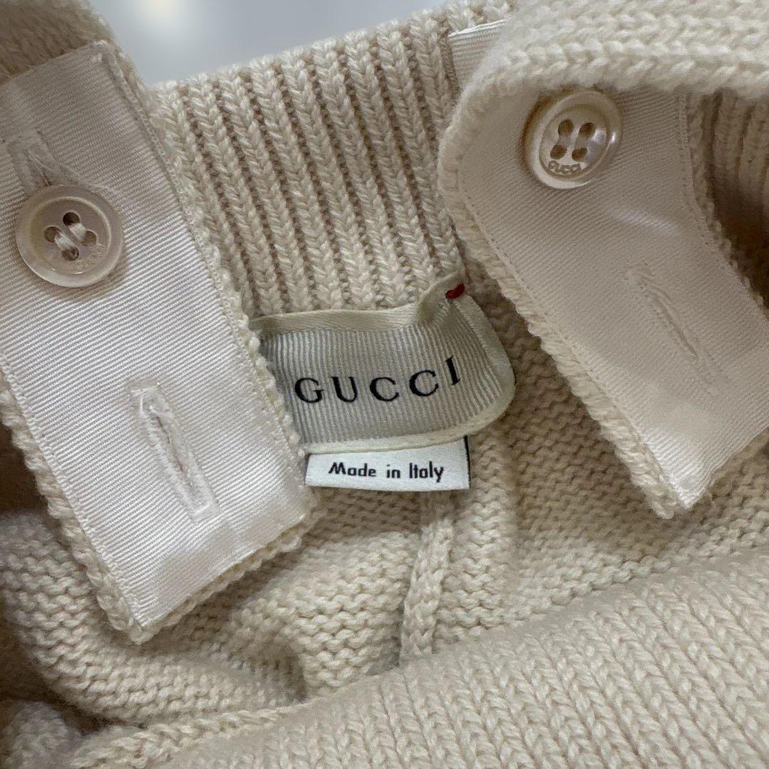 GUCCI キッズ ニット サロペット