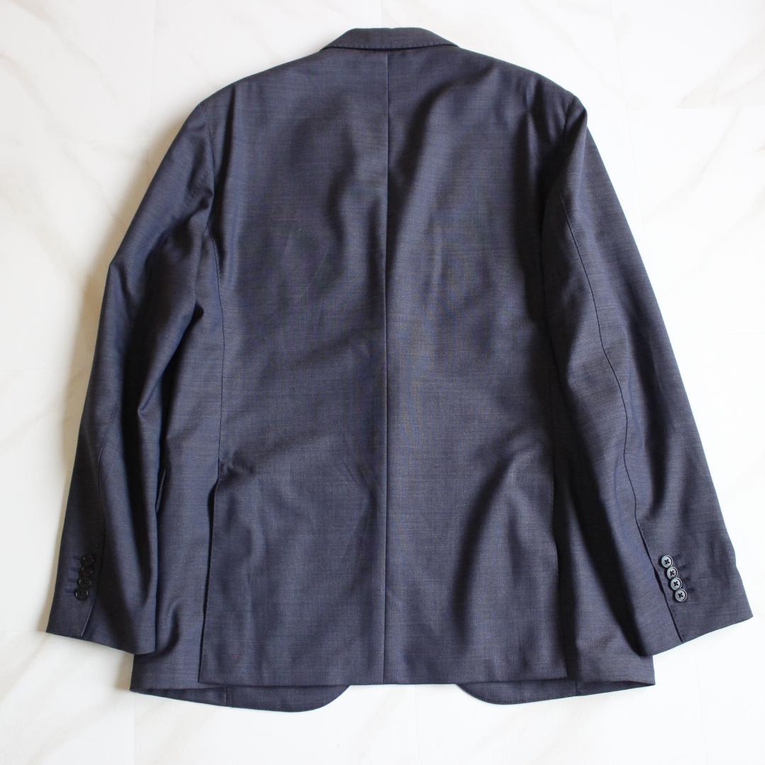 【大きいサイズ】LARDINI セットアップスーツ 3L ネイビー