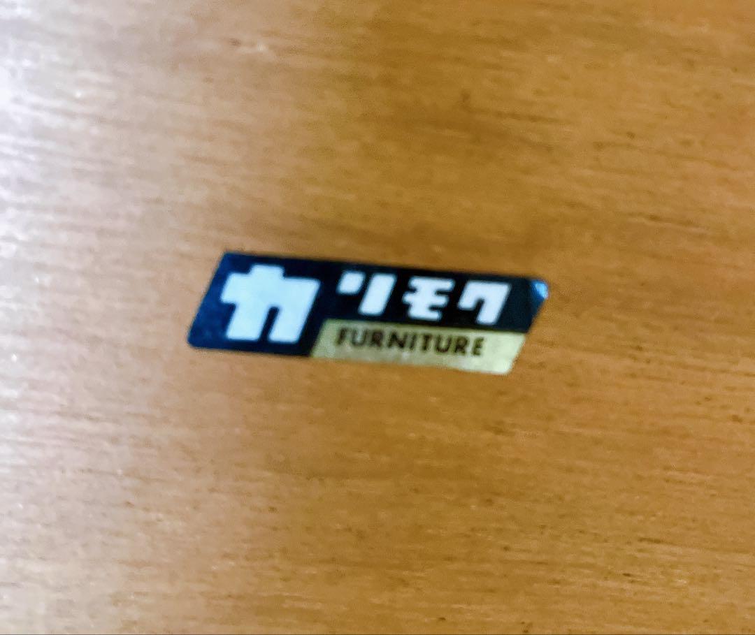 超希少 オールドカリモク サイドテーブル karimoku レトロ家具　②