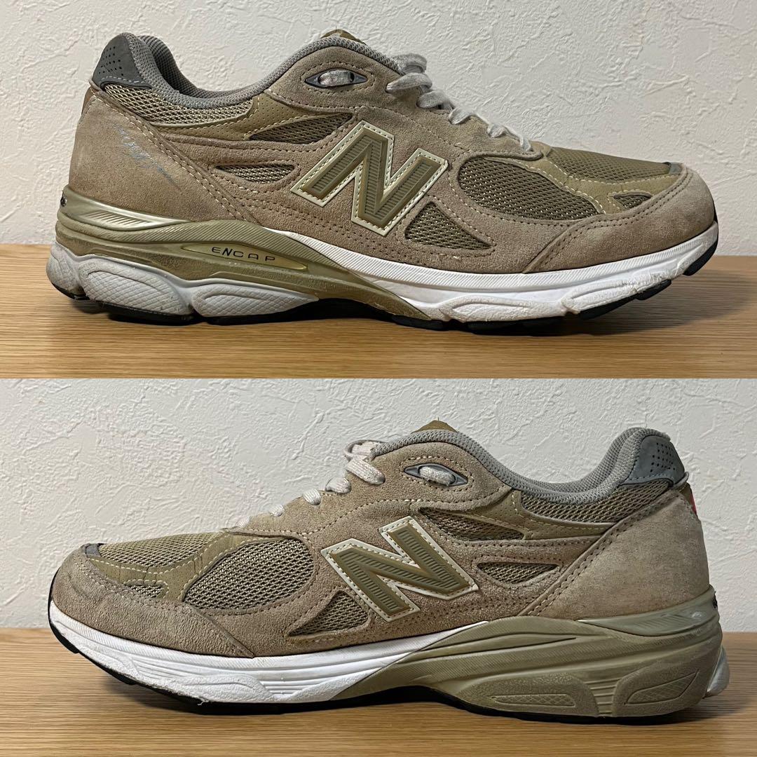 New Balance ニューバランス990 V3 スニーカー ベージュ レア