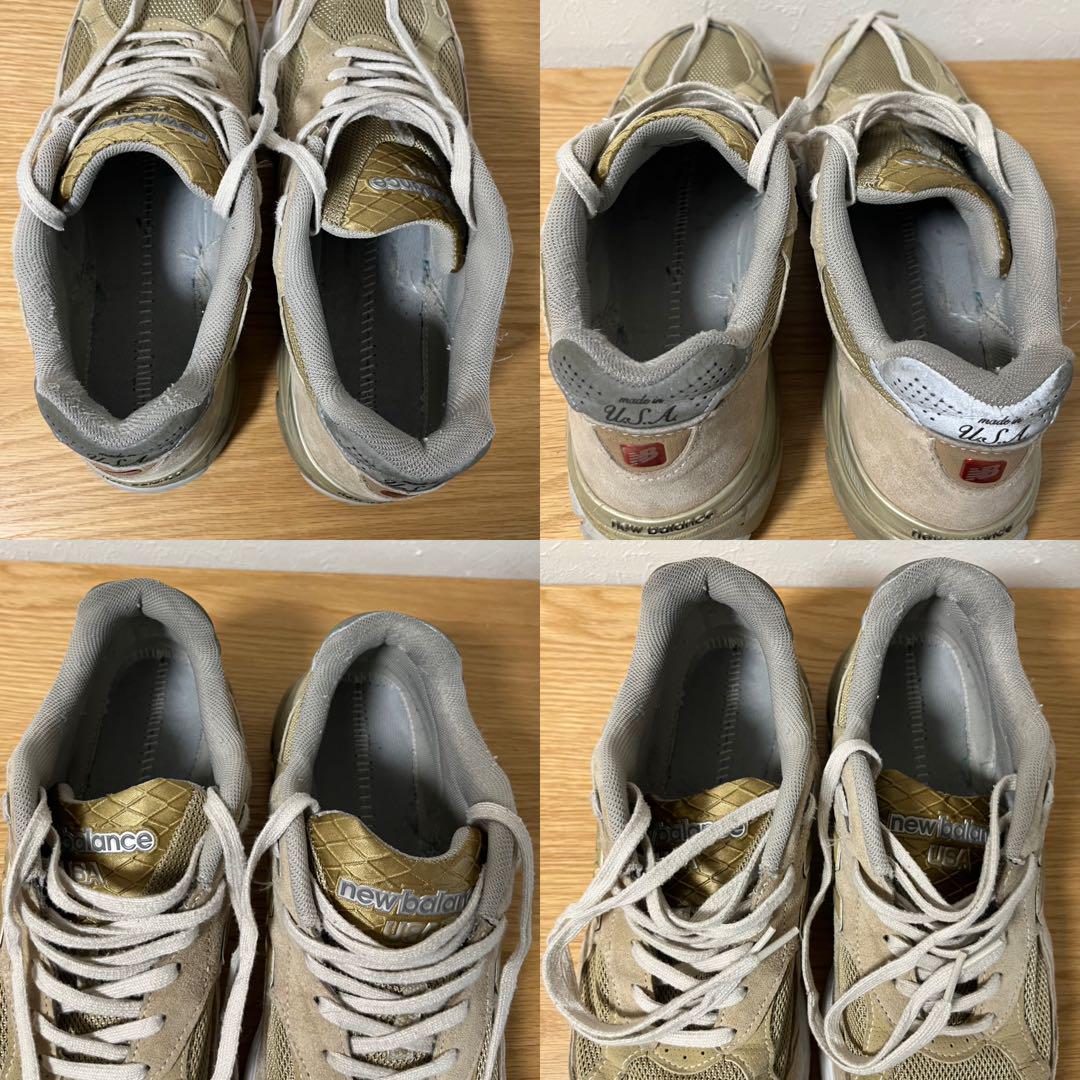 New Balance ニューバランス990 V3 スニーカー ベージュ レア