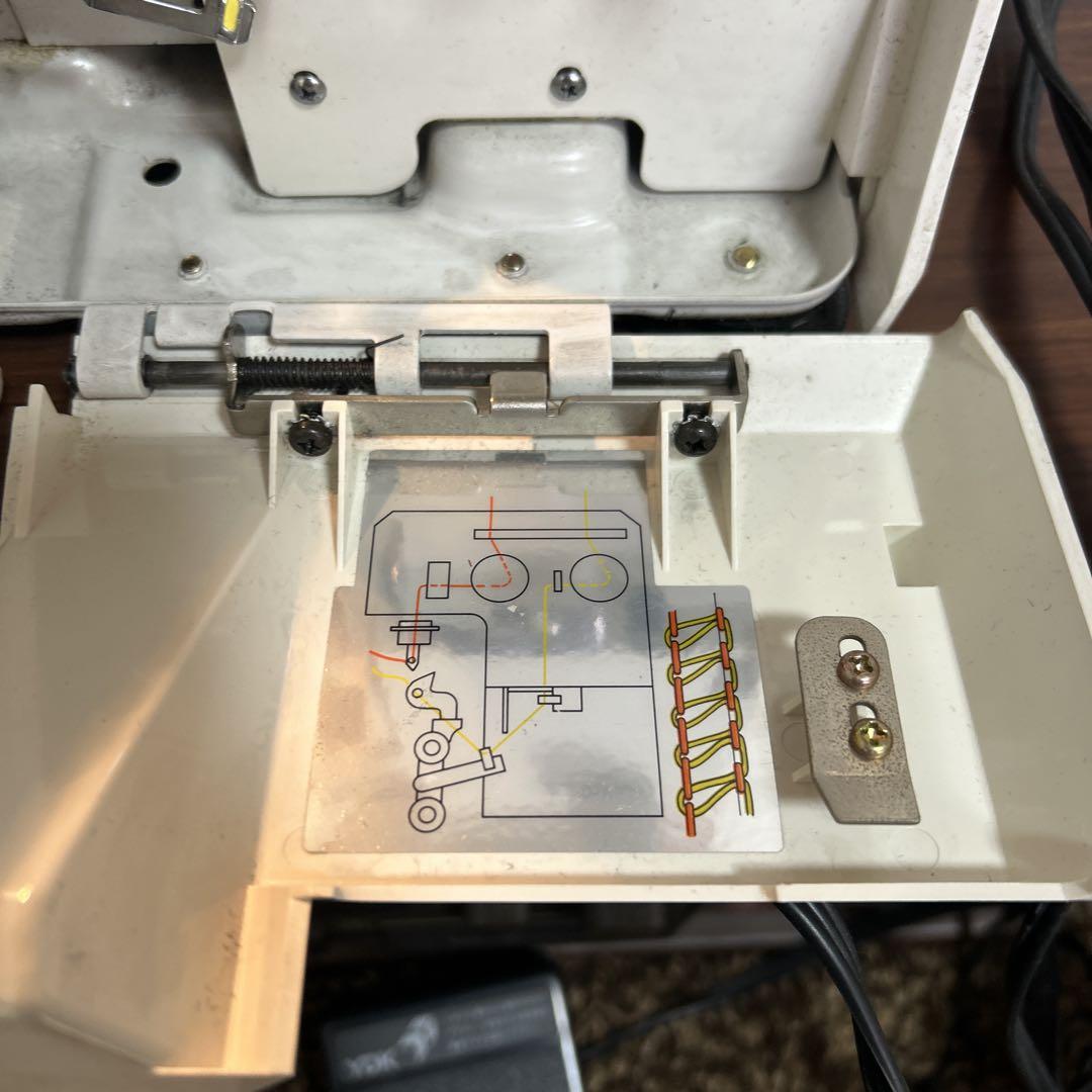 ベビーロック　ロックミシン　BL2-228　１本針２本糸　動作品
