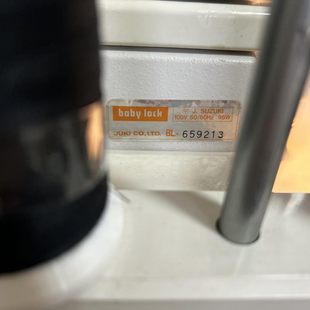 ベビーロック　ロックミシン　BL2-228　１本針２本糸　動作品