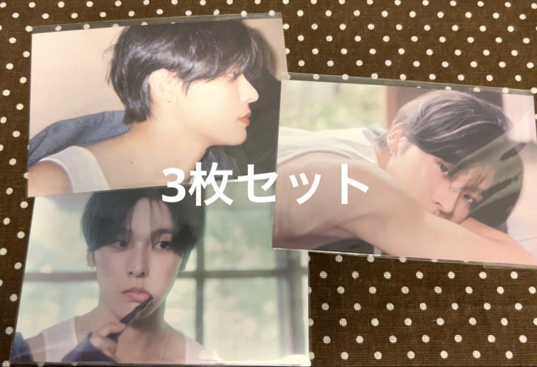 NCTWISH ユウシ ONESUMMER 展示会 限定 ポストカード３枚セット NCTWISH リク ONESUMMER 展示会 限定 ポストカード 3枚セット