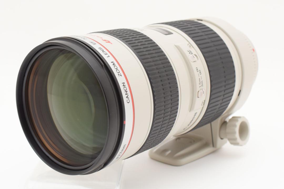 ■美品 白レンズ 　Canon EF 70-200mm F2.8 L USM