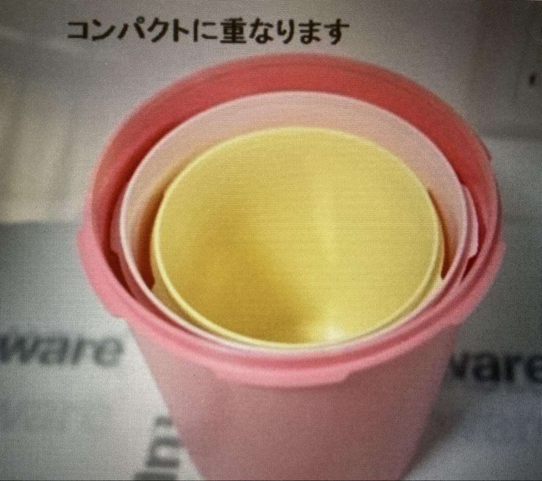 タッパーウェア グランプリデコレーター　保存容器セット 3個