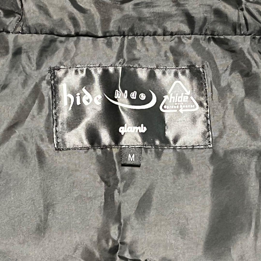 極美品 hide×glamb ライン レザージャケット グラム xjapan M
